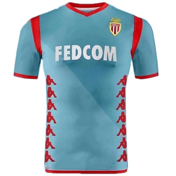 Tailandia Camiseta AS Monaco 3ª 2019-2020 Azul Claro